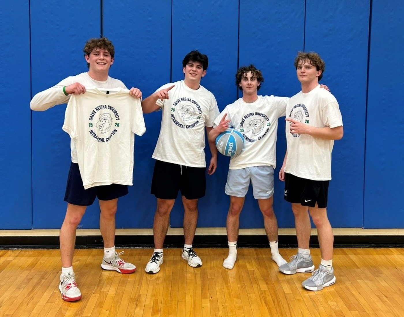 Group of students in a gymnasium