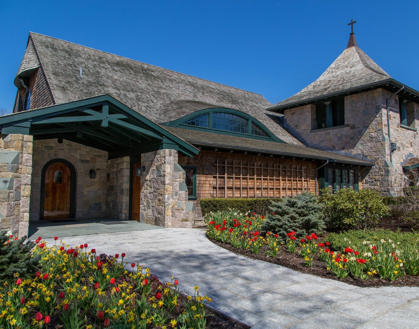 entrance Our lady of Mercy Chapel