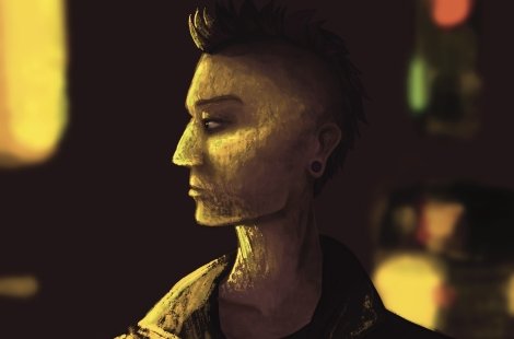 An example of student artwork