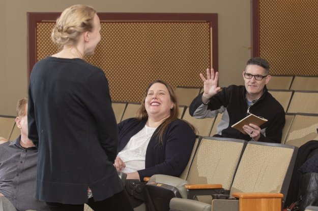 A humanities residency in session at Salve