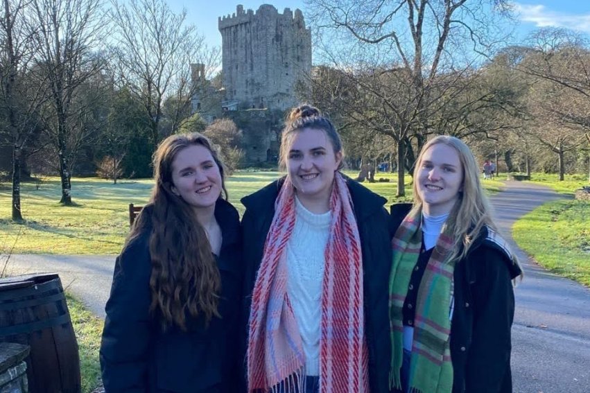 Photo for blog post "Sarah Kraus lands internship with Redwood Library after studying abroad in Ireland"